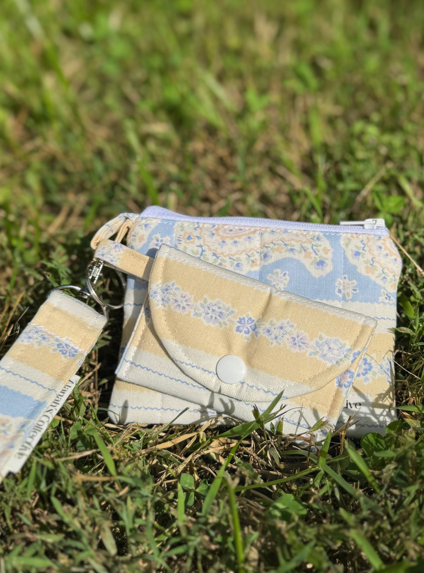 Coastal Mini Keychain Wallet