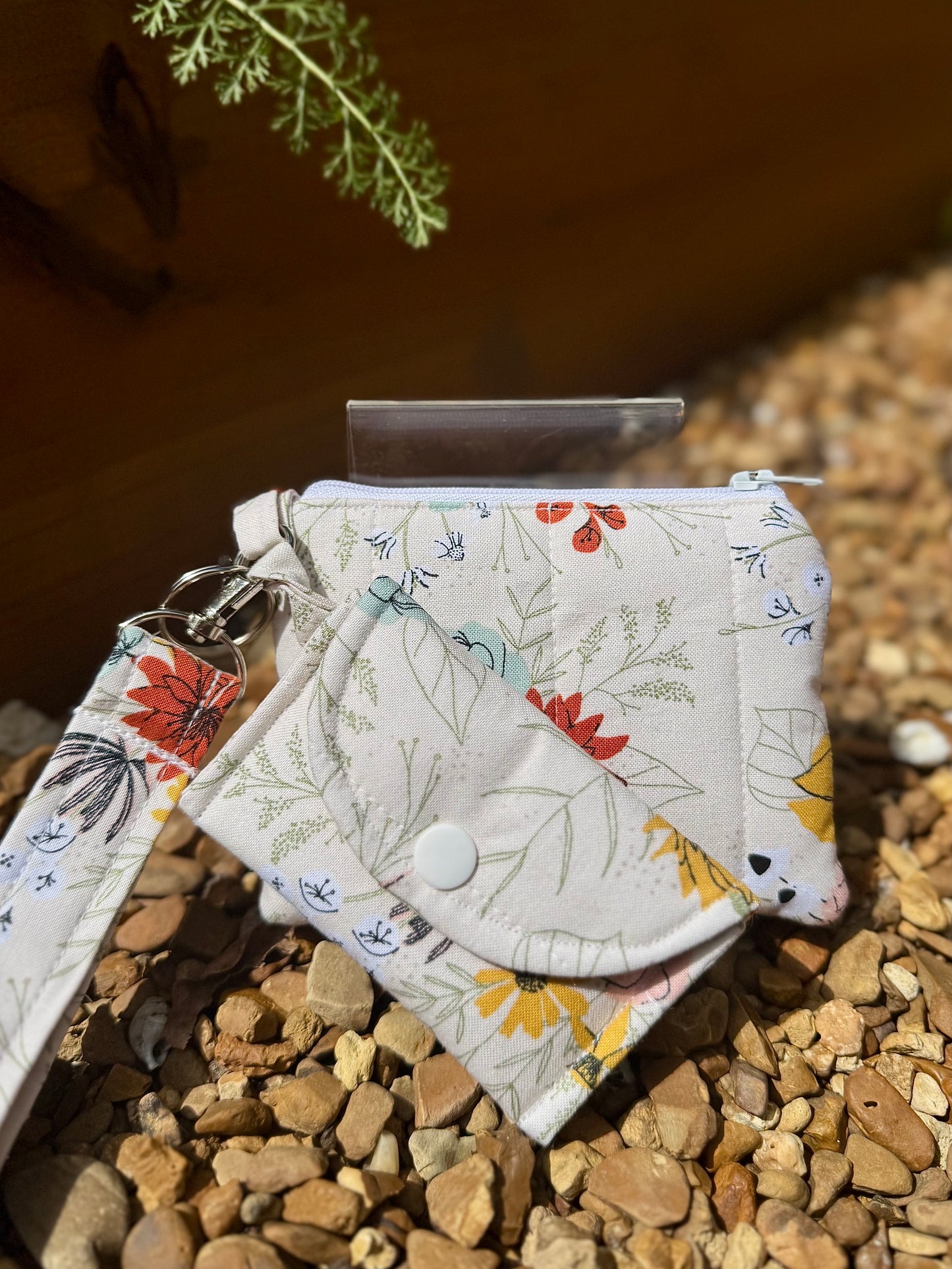 Give Thanks Mini Keychain Wallet
