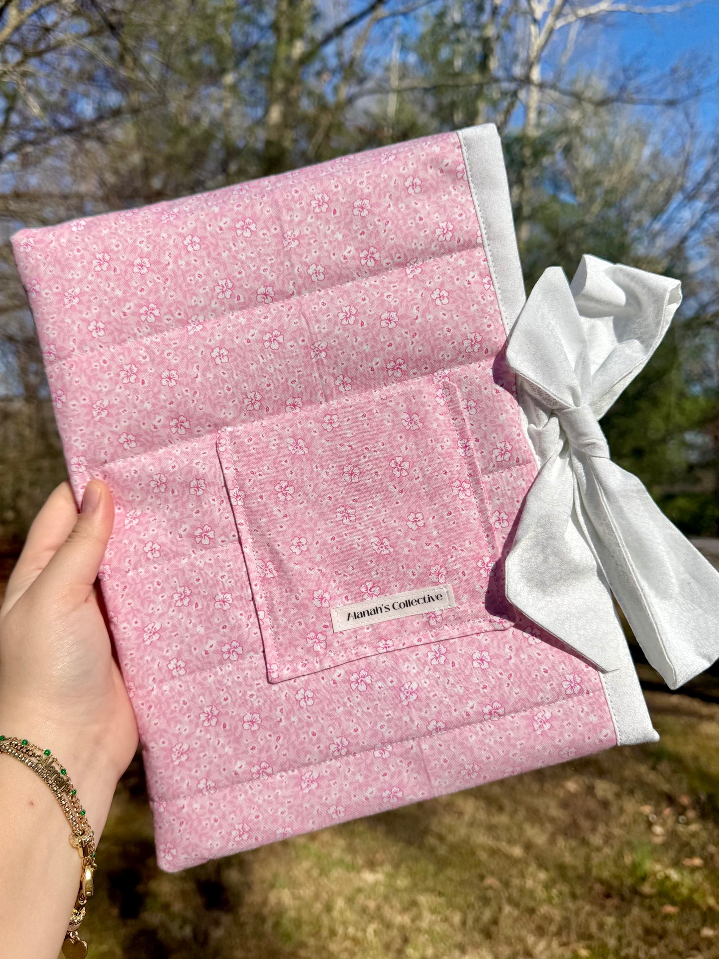 Blushing Pink Large Bible/Book Sleeve