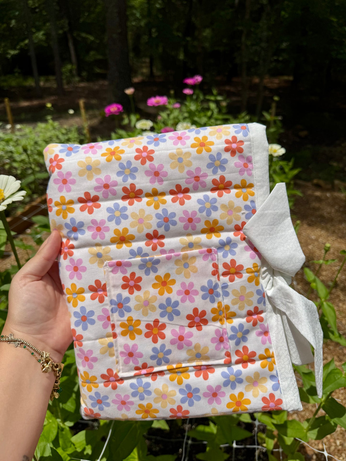 Flower Disco Large Bible/Book Sleeve