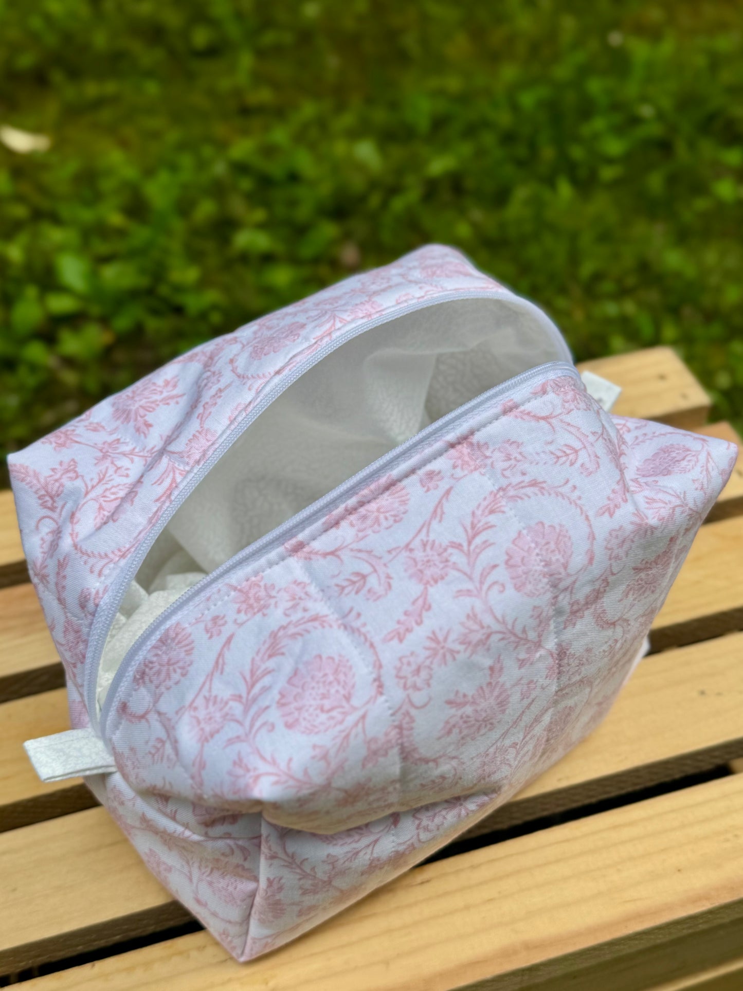 Pretty in Pink Makeup Bag
