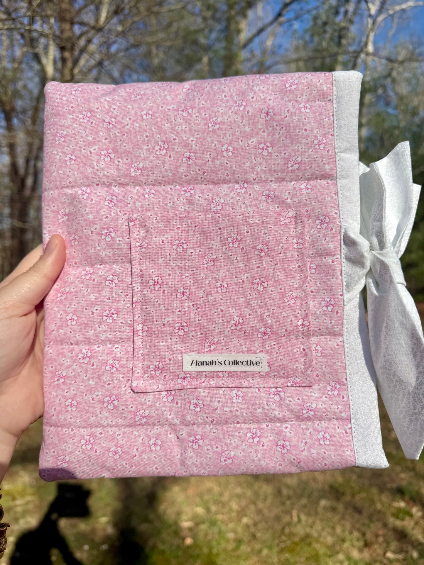 Blushing Pink Small Bible/Book Sleeve