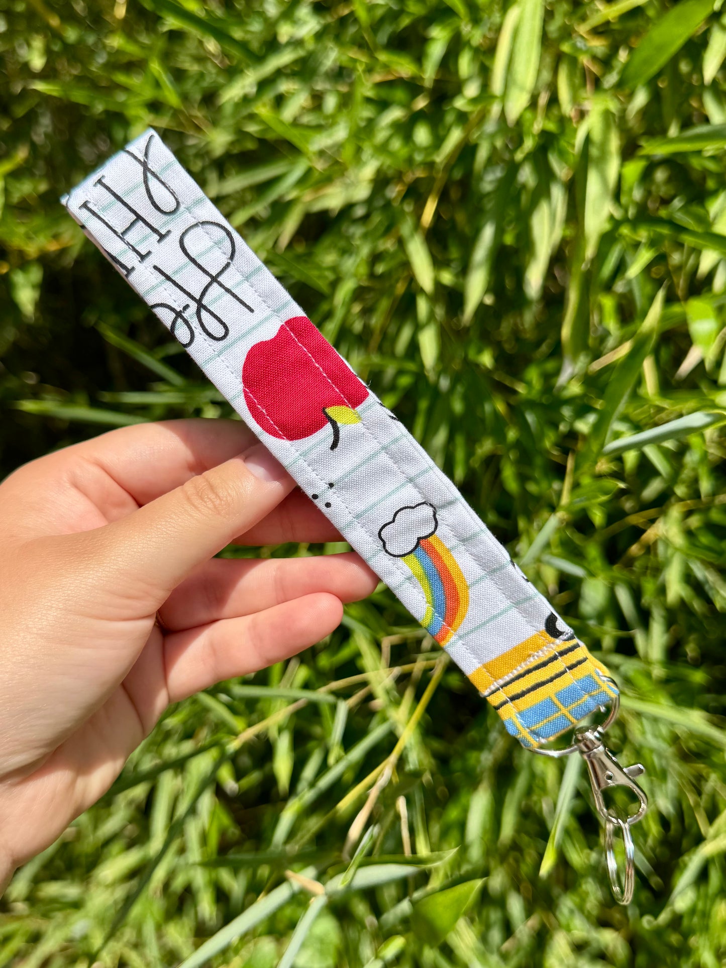 Back to School Wristlet