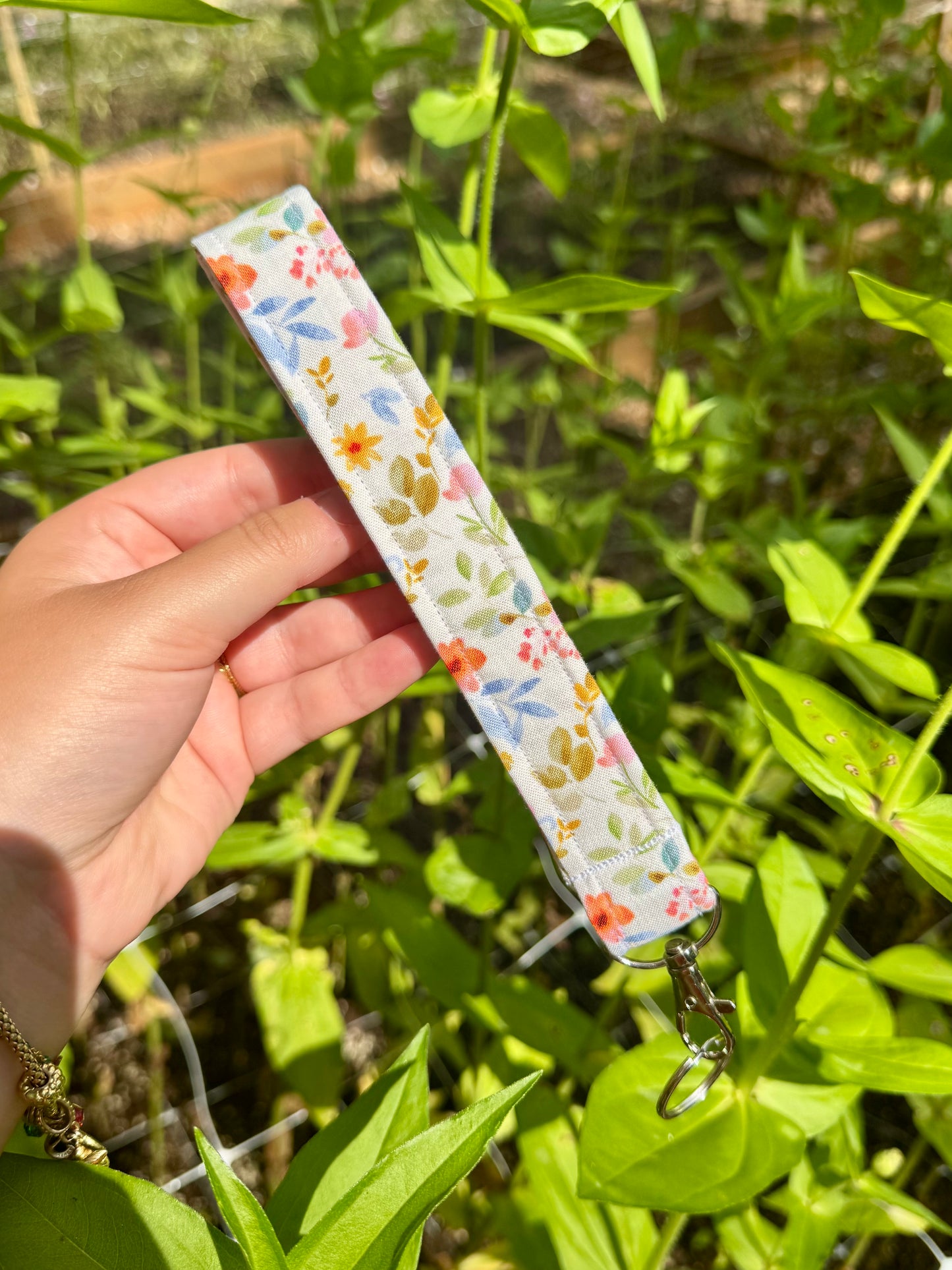 May Blooms Wristlet