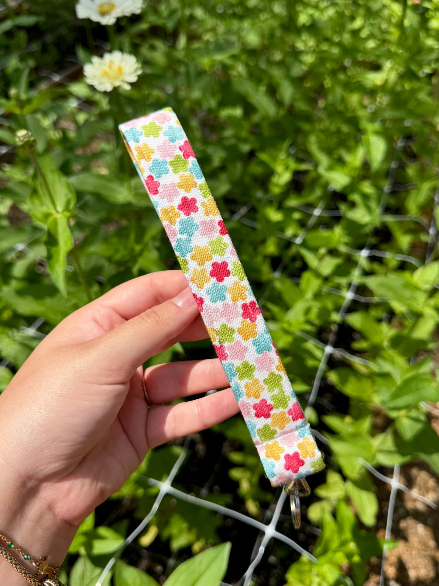 Fruity Floral Wristlet