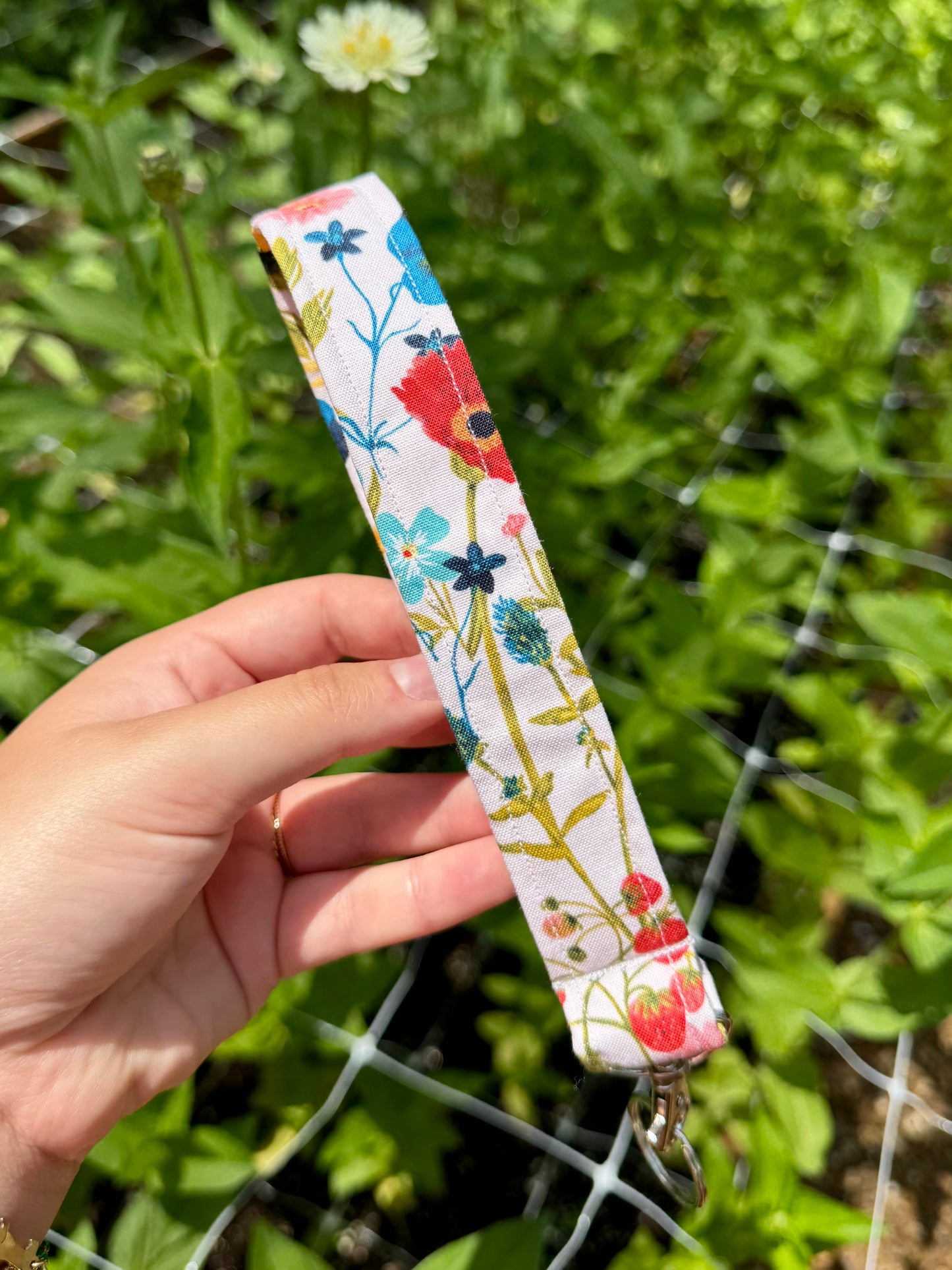 Spring Garden Wristlet