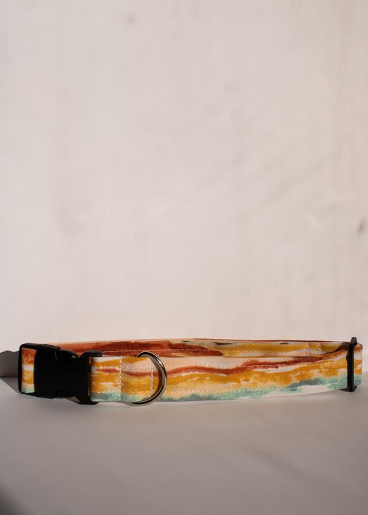 Sand Dunes Large 1" Dog Collar