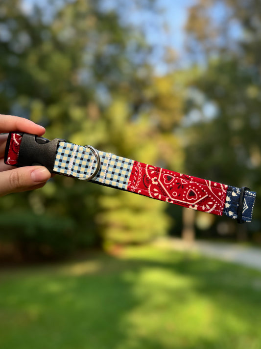 Southern Boy Large 1" Dog Collar