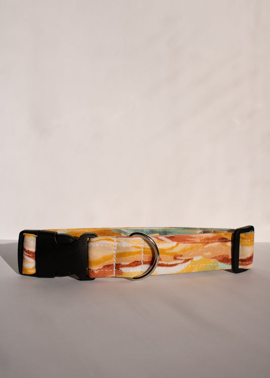 Sand Dunes Medium 1" Dog Collar