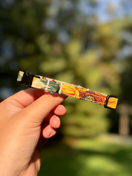 Sunflowers X-Small 3/8" Dog Collar