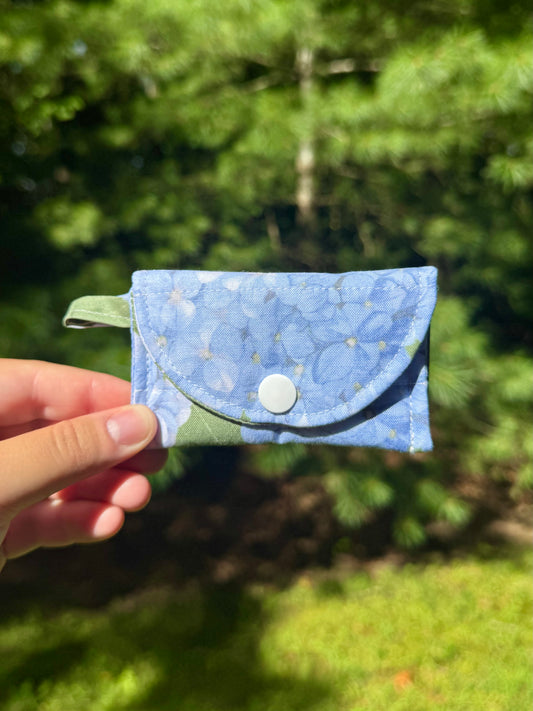 Blue Hydrangeas AirPods Case/Card Wallet