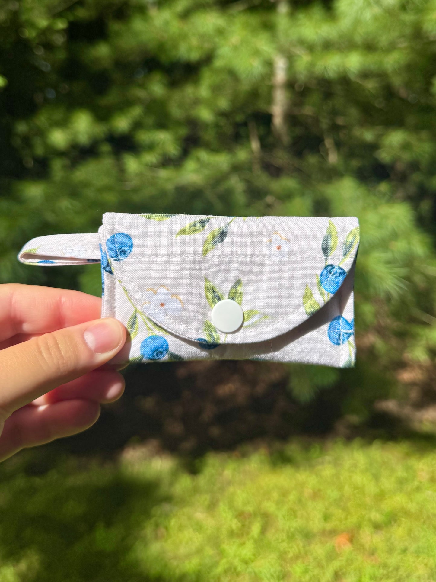 Blueberries AirPods Case/Card Wallet