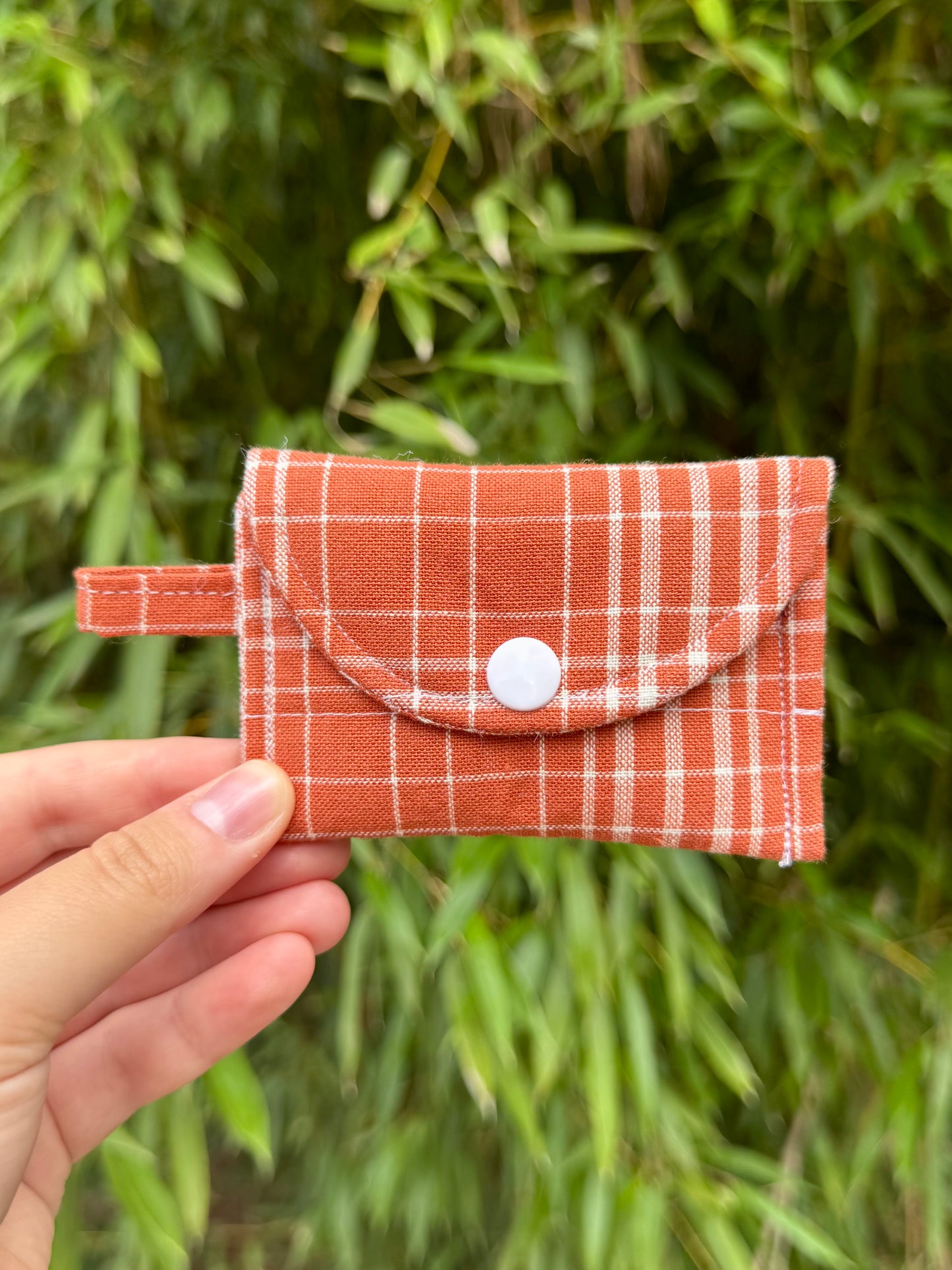 Burnt Orange AirPods Case/Card Wallet
