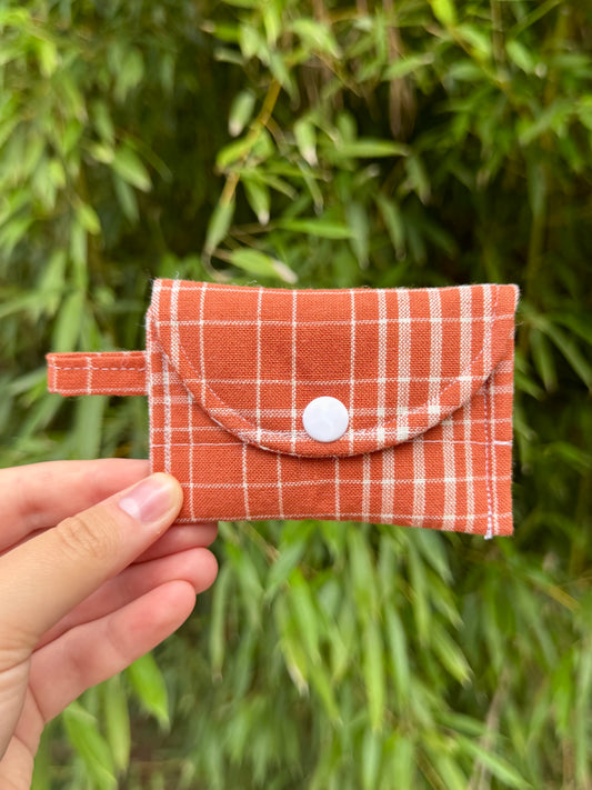 Burnt Orange AirPods Case/Card Wallet