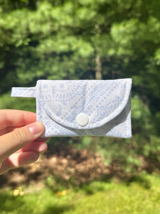 Ocean Blue AirPods Case/Card Wallet