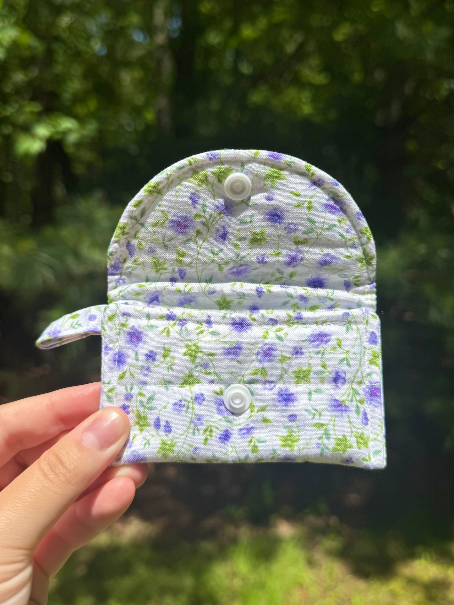 Bellflowers AirPods Case/Card Wallet