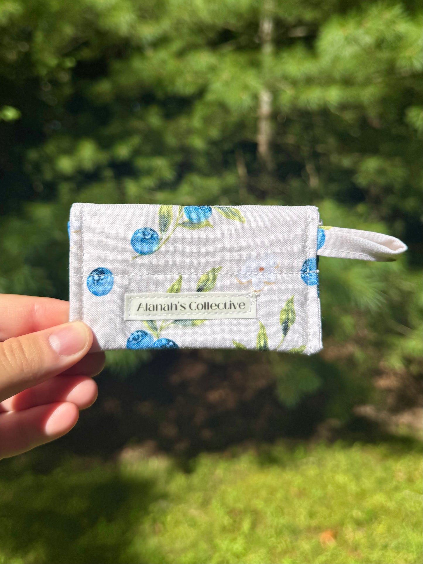 Blueberries AirPods Case/Card Wallet