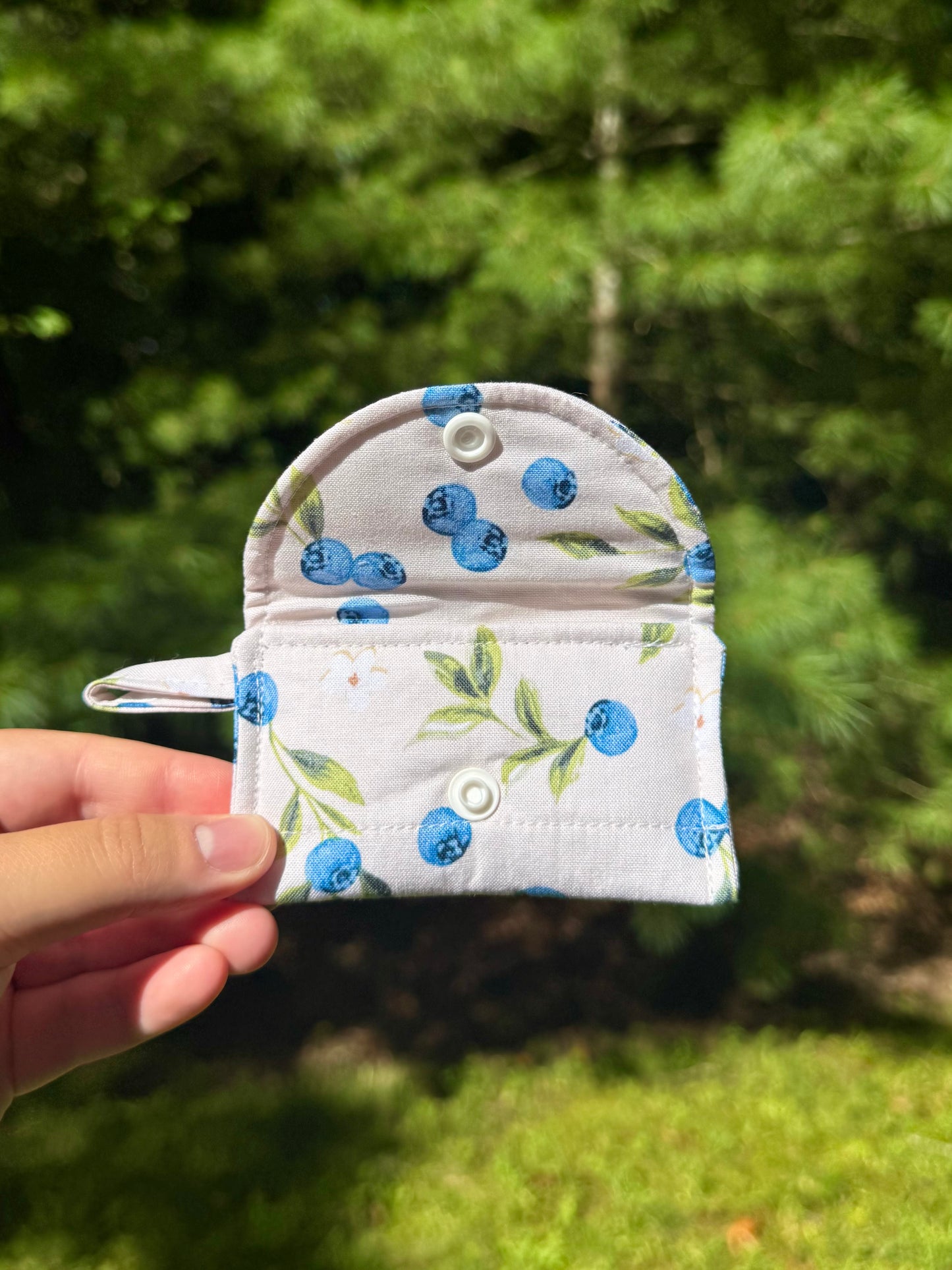 Blueberries AirPods Case/Card Wallet