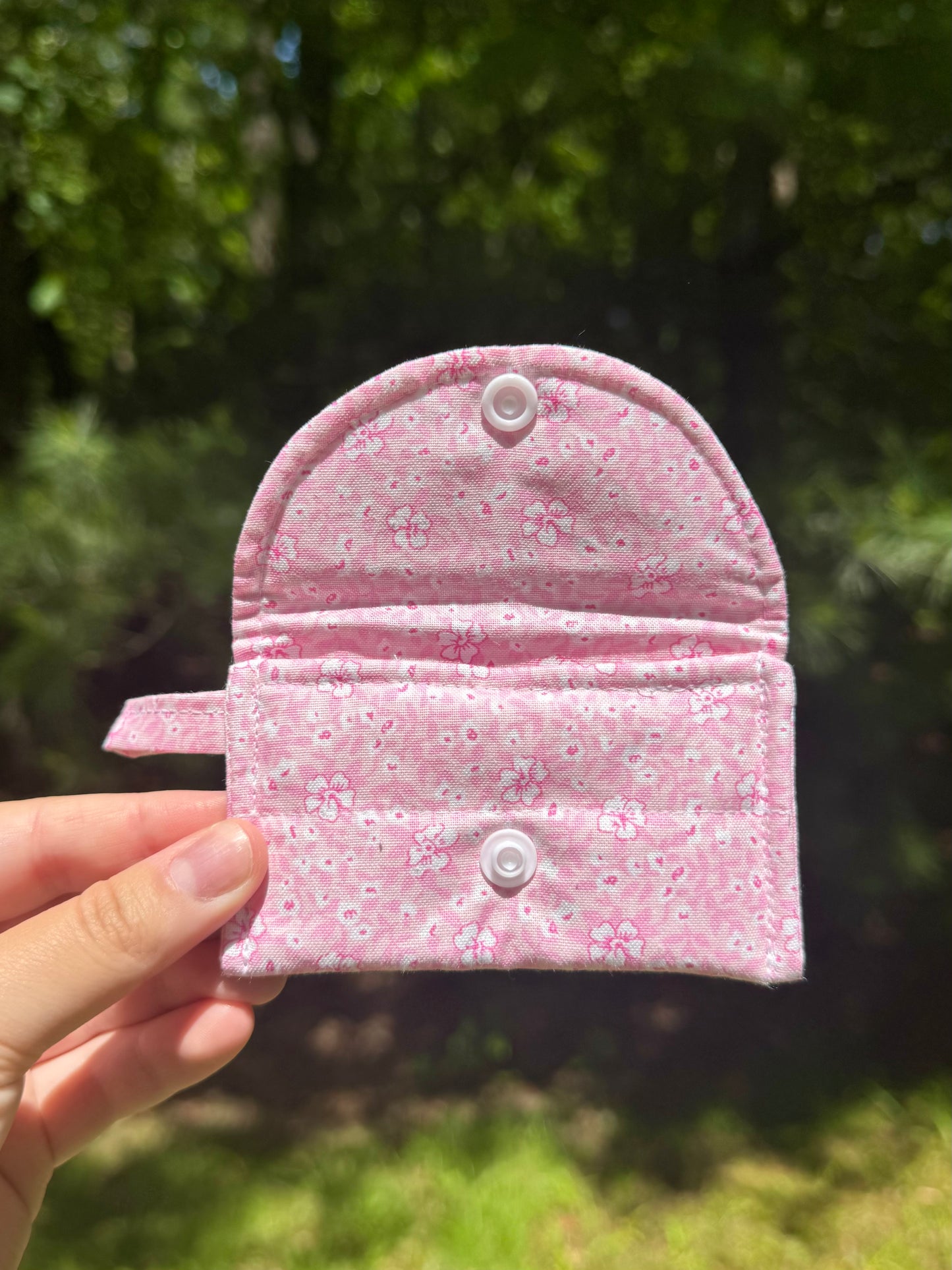 Blushing Pink AirPods Case/Card Wallet
