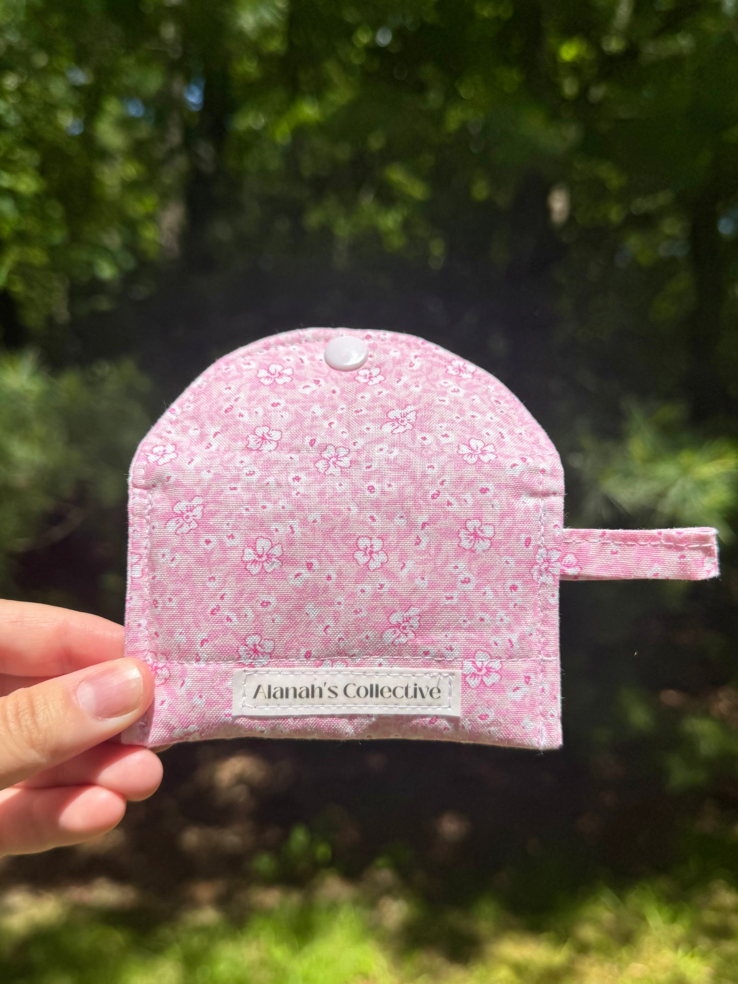 Blushing Pink AirPods Case/Card Wallet