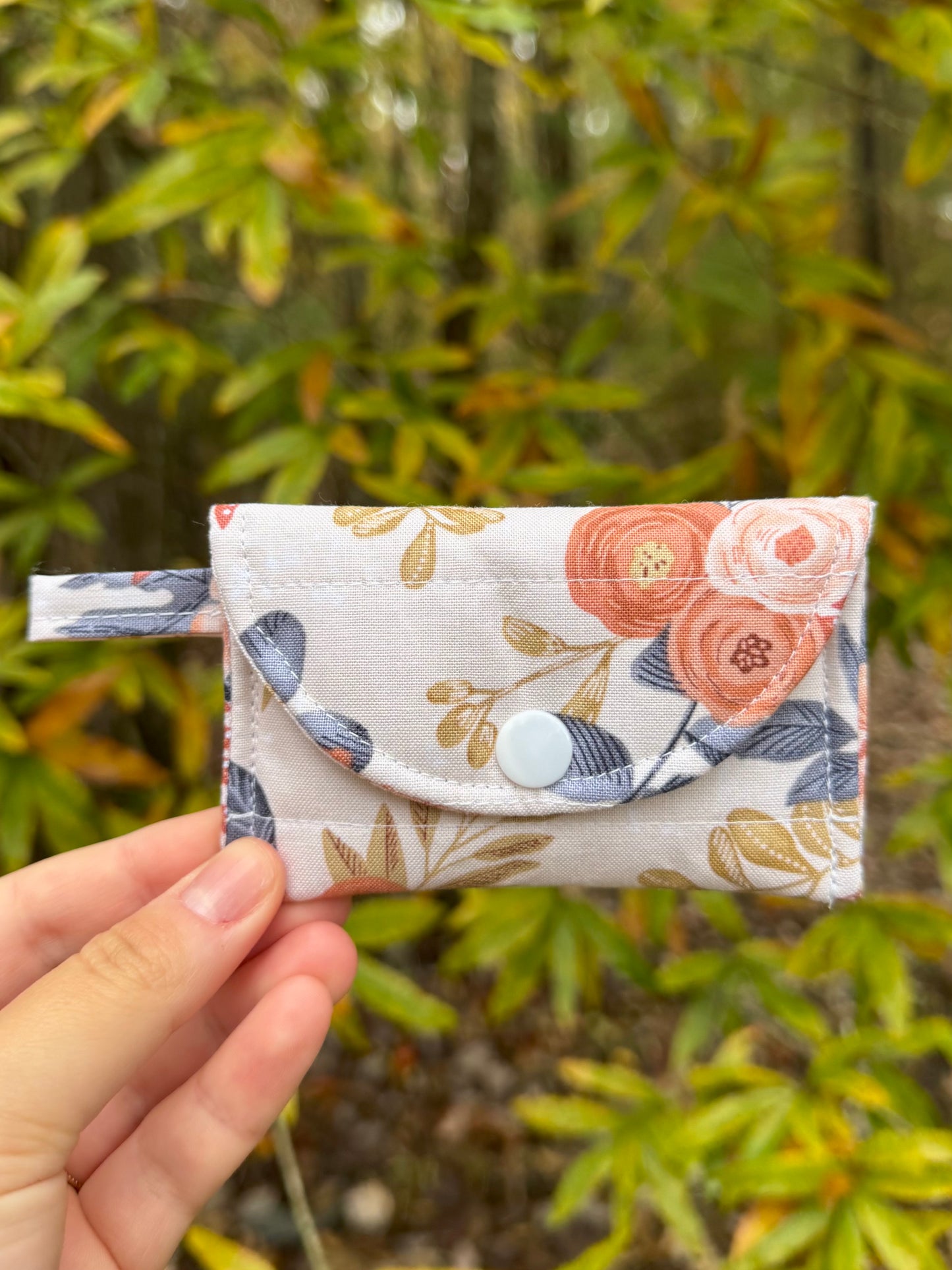 Boho Autumn Florals AirPods Case/Card Wallet