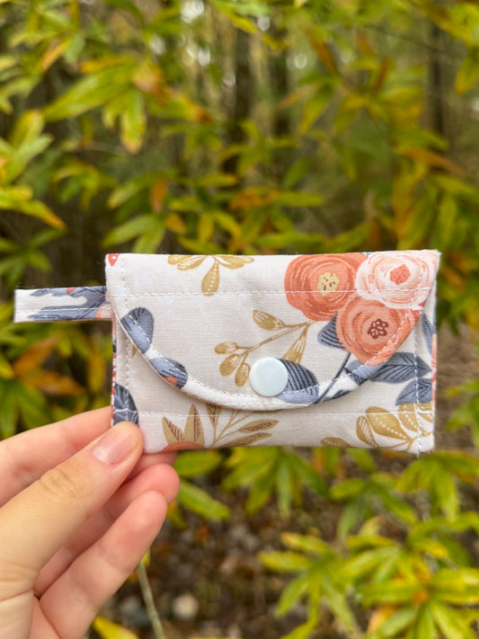 Boho Autumn Florals AirPods Case/Card Wallet