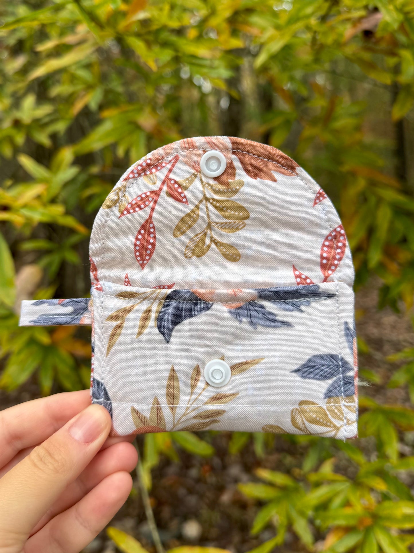 Boho Autumn Florals AirPods Case/Card Wallet