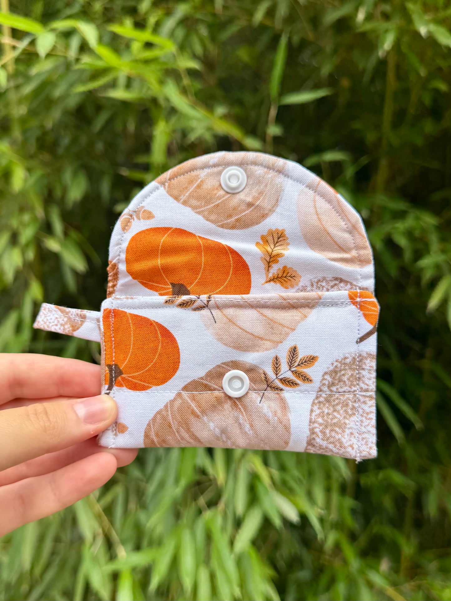 Fall Pumpkins AirPods Case/Card Wallet
