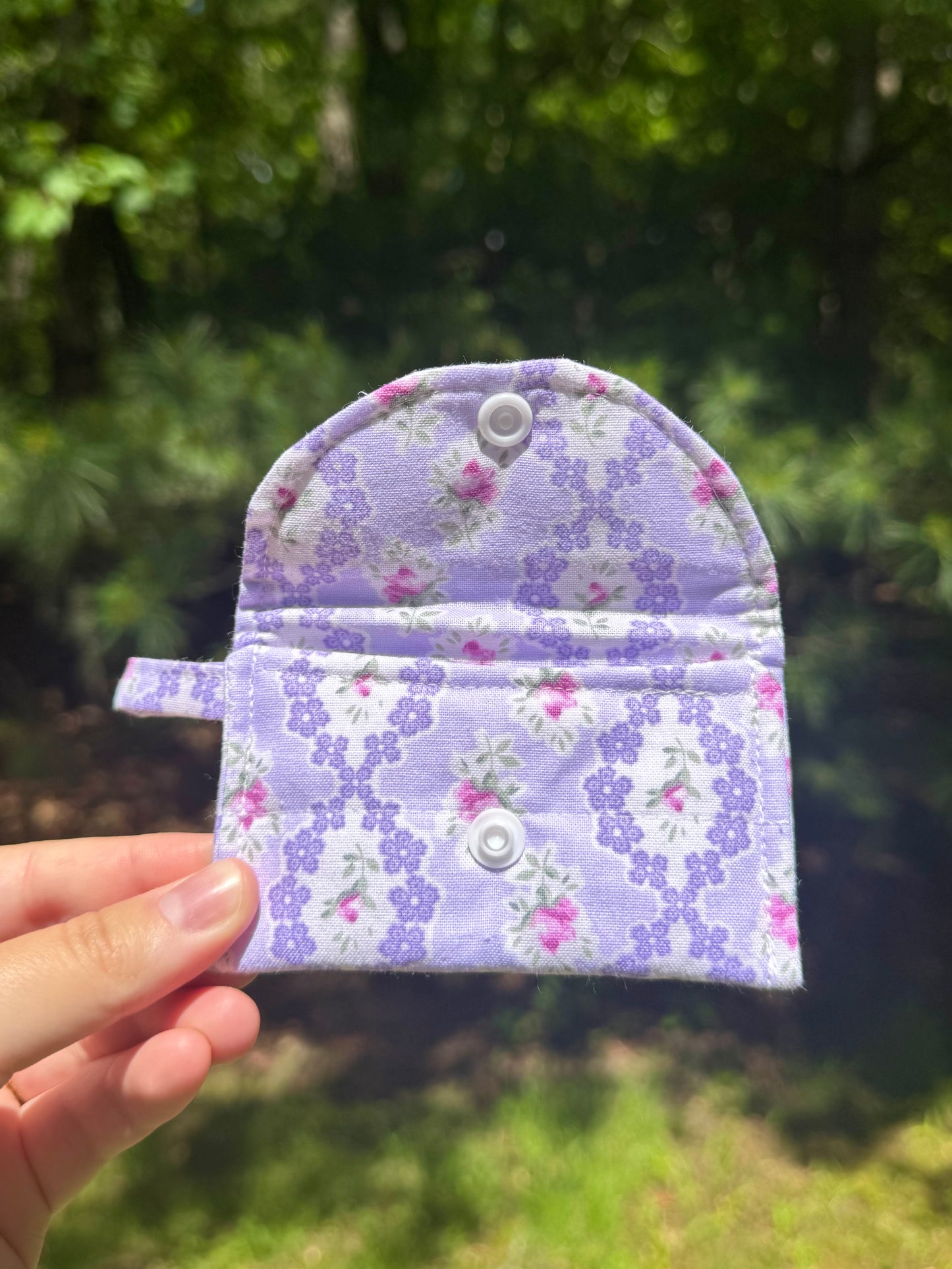 Lovely Lavender AirPods Case/Card Wallet