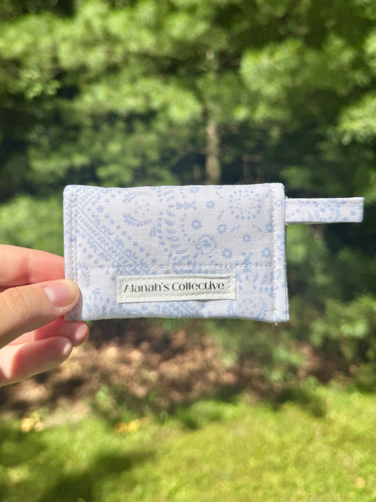 Ocean Blue AirPods Case/Card Wallet