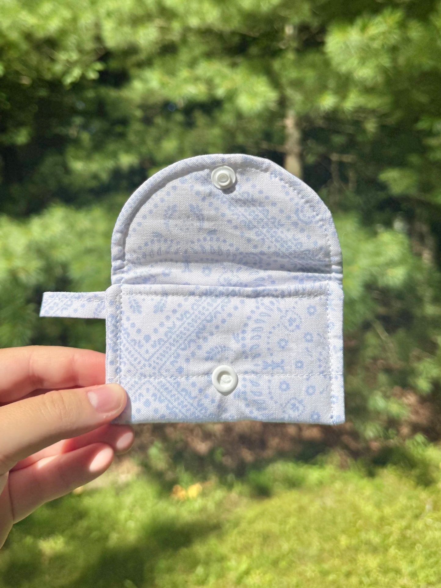 Ocean Blue AirPods Case/Card Wallet