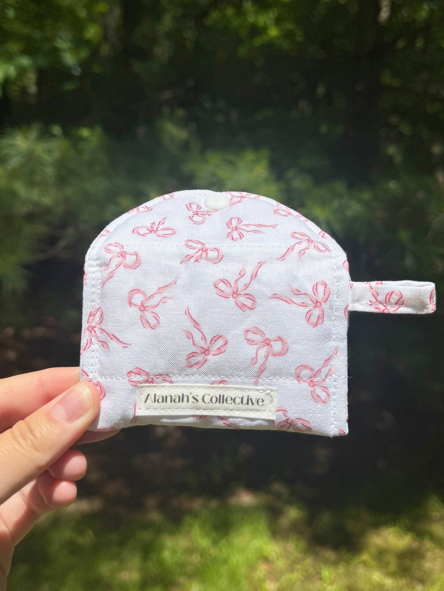 Pink Bows AirPods Case/Card Wallet