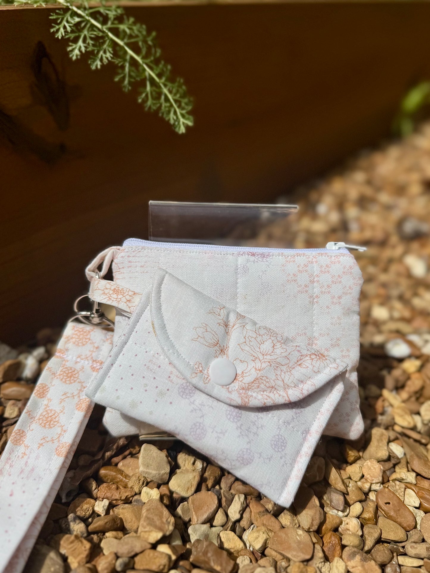 Autumn Mini Keychain Wallet