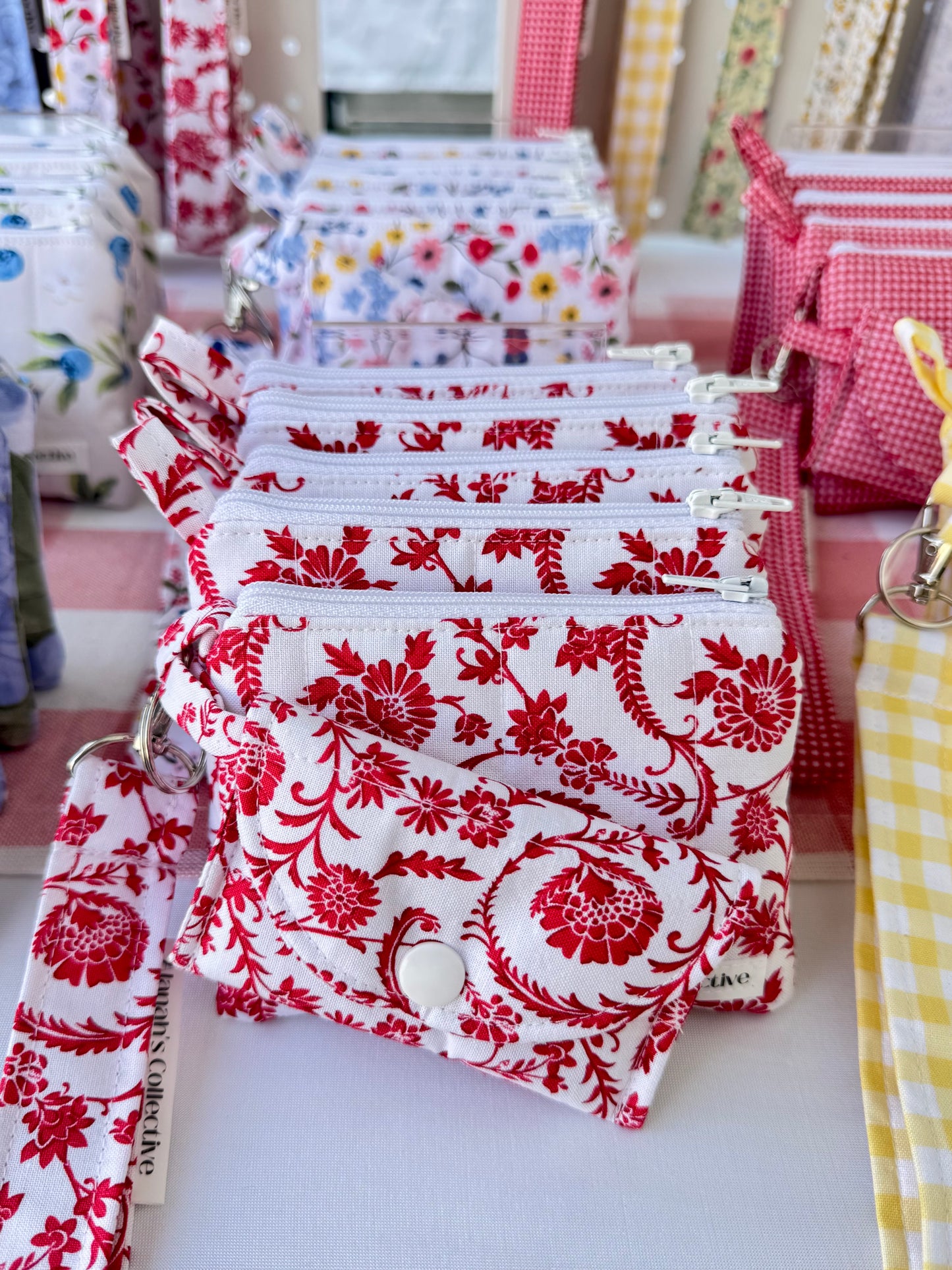 Pretty in Red Wristlet