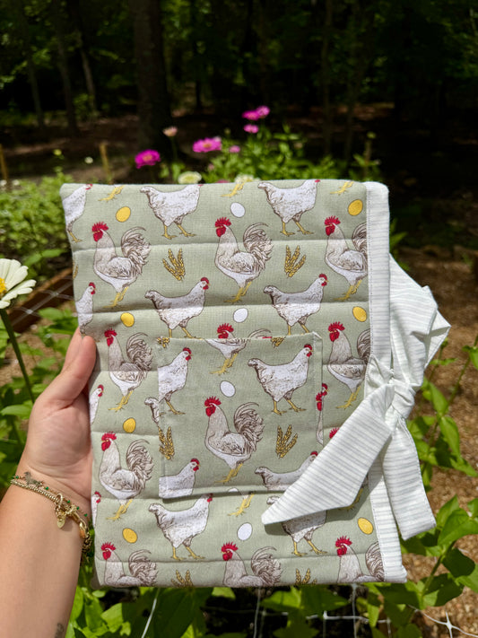 Farmstead Chickens Large Bible/Book Sleeve