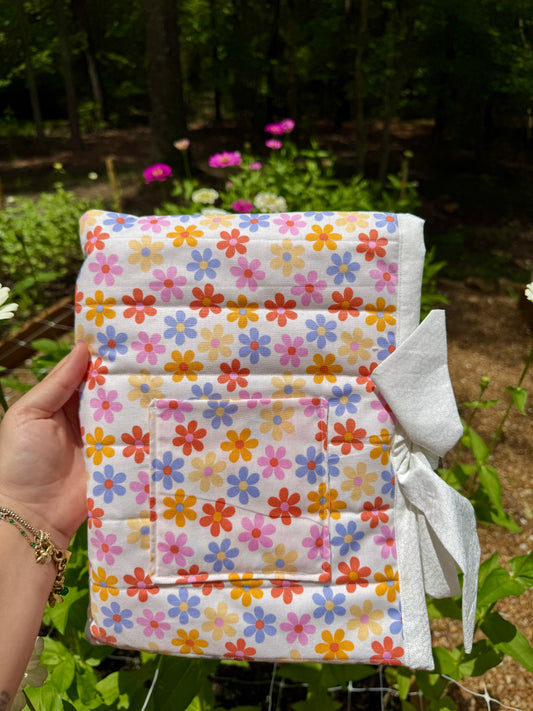 Flower Disco Large Bible/Book Sleeve