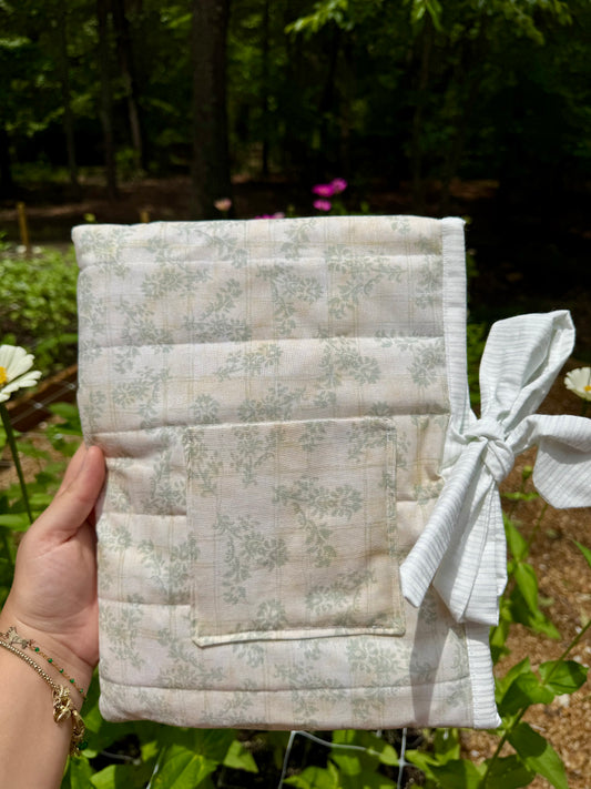 Vintage Green Large Bible/Book Sleeve