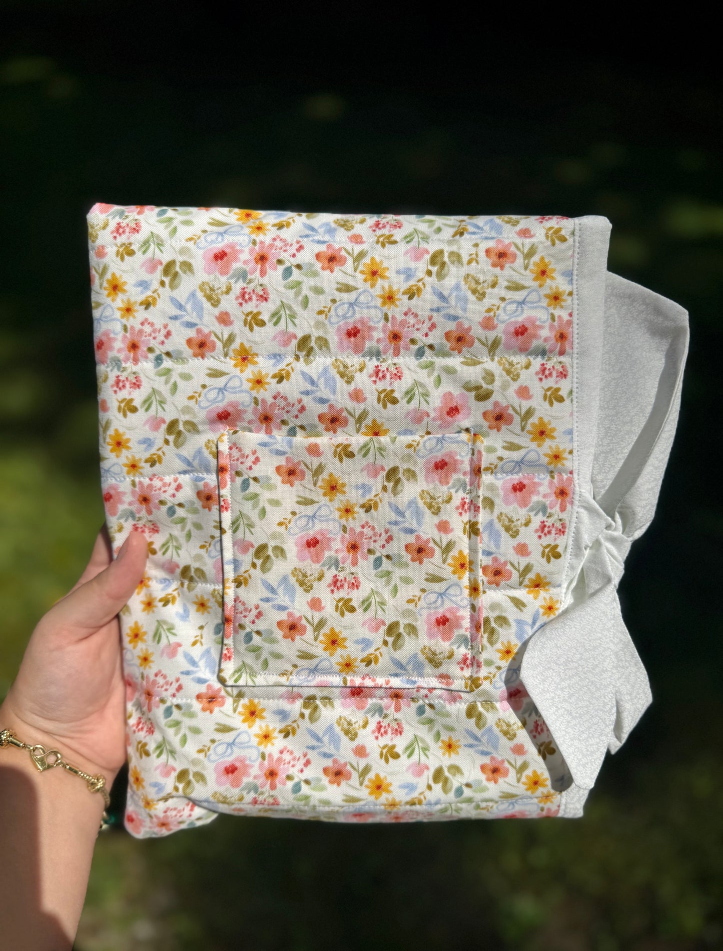 May Blooms Large Bible/Book Sleeve