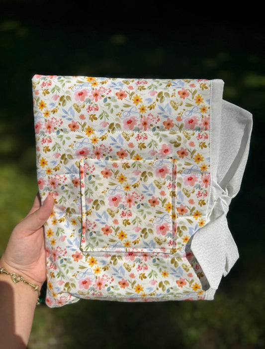 May Blooms Large Bible/Book Sleeve