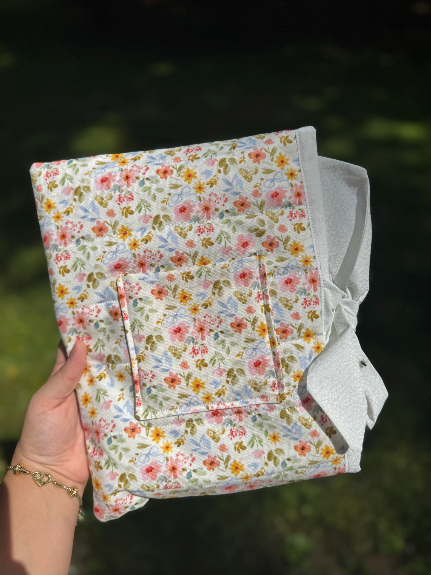 May Blooms Large Bible/Book Sleeve