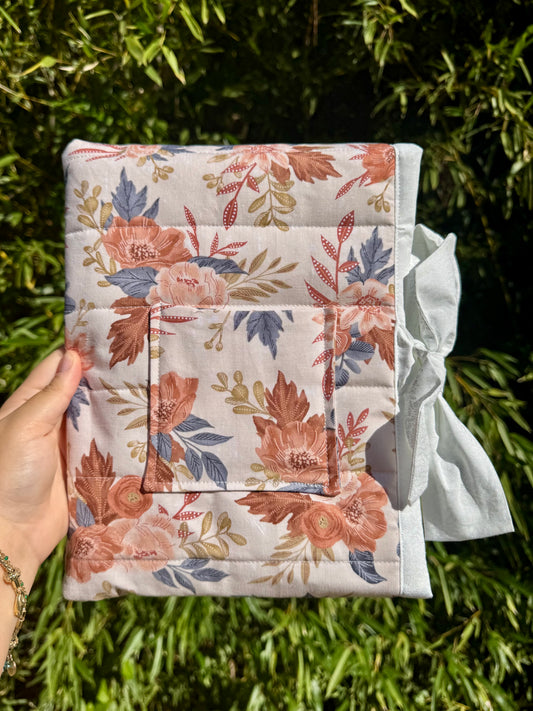 Boho Autumn Florals Large Bible/Book Sleeve
