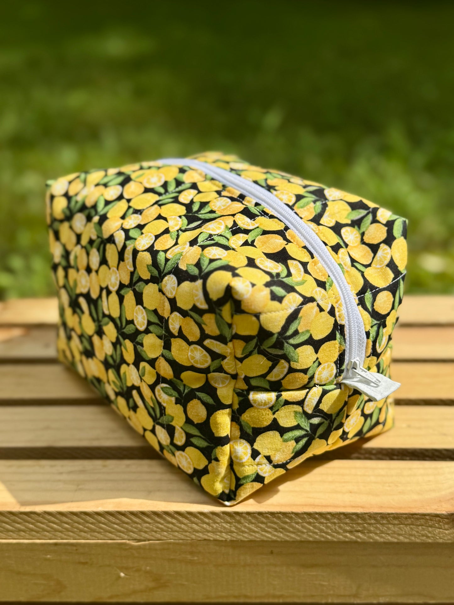 Love for Lemons Makeup Bag