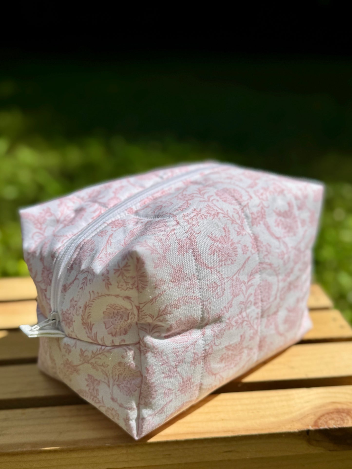 Pretty in Pink Makeup Bag
