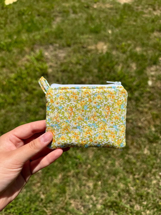 Screaming Spring Mini Keychain Wallet
