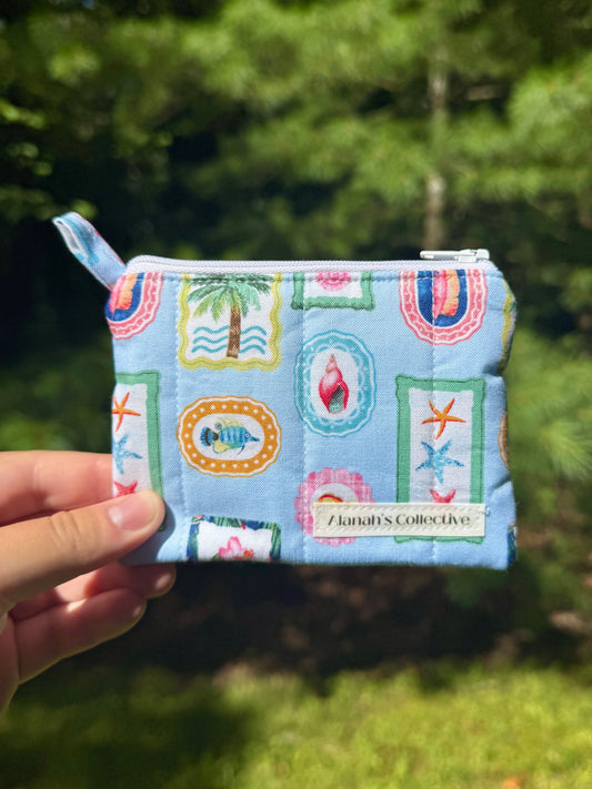 Coastal Keepsakes Mini Keychain Wallet