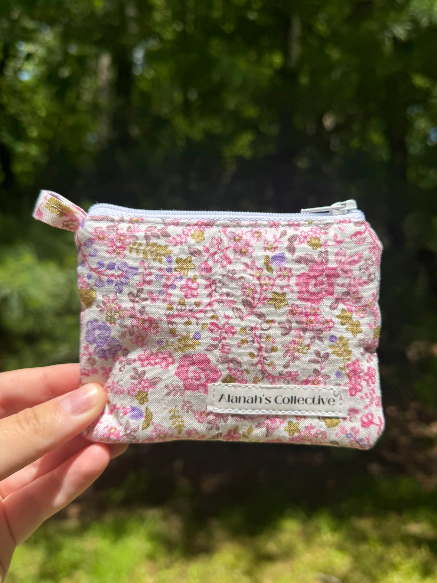 Spring in Bloom Mini Keychain Wallet