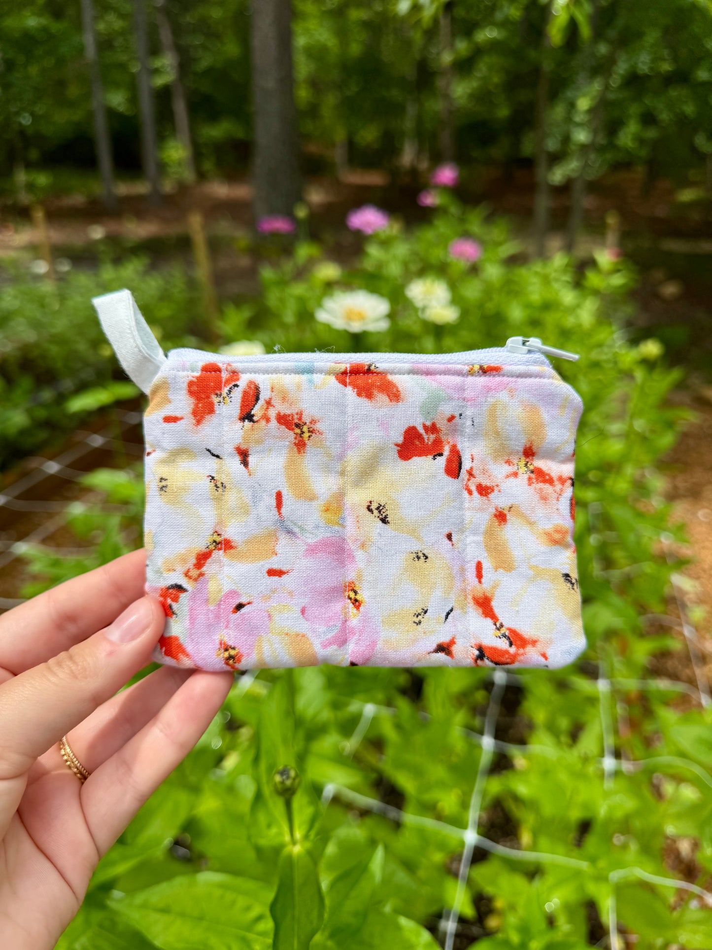 Sweet Sunset Mini Keychain Wallet