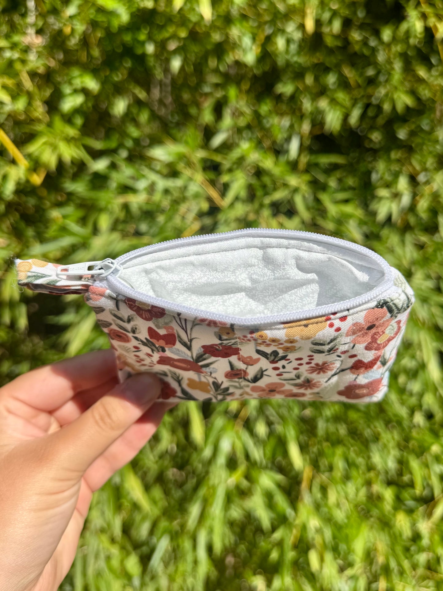 Fall in Bloom Mini Keychain Wallet