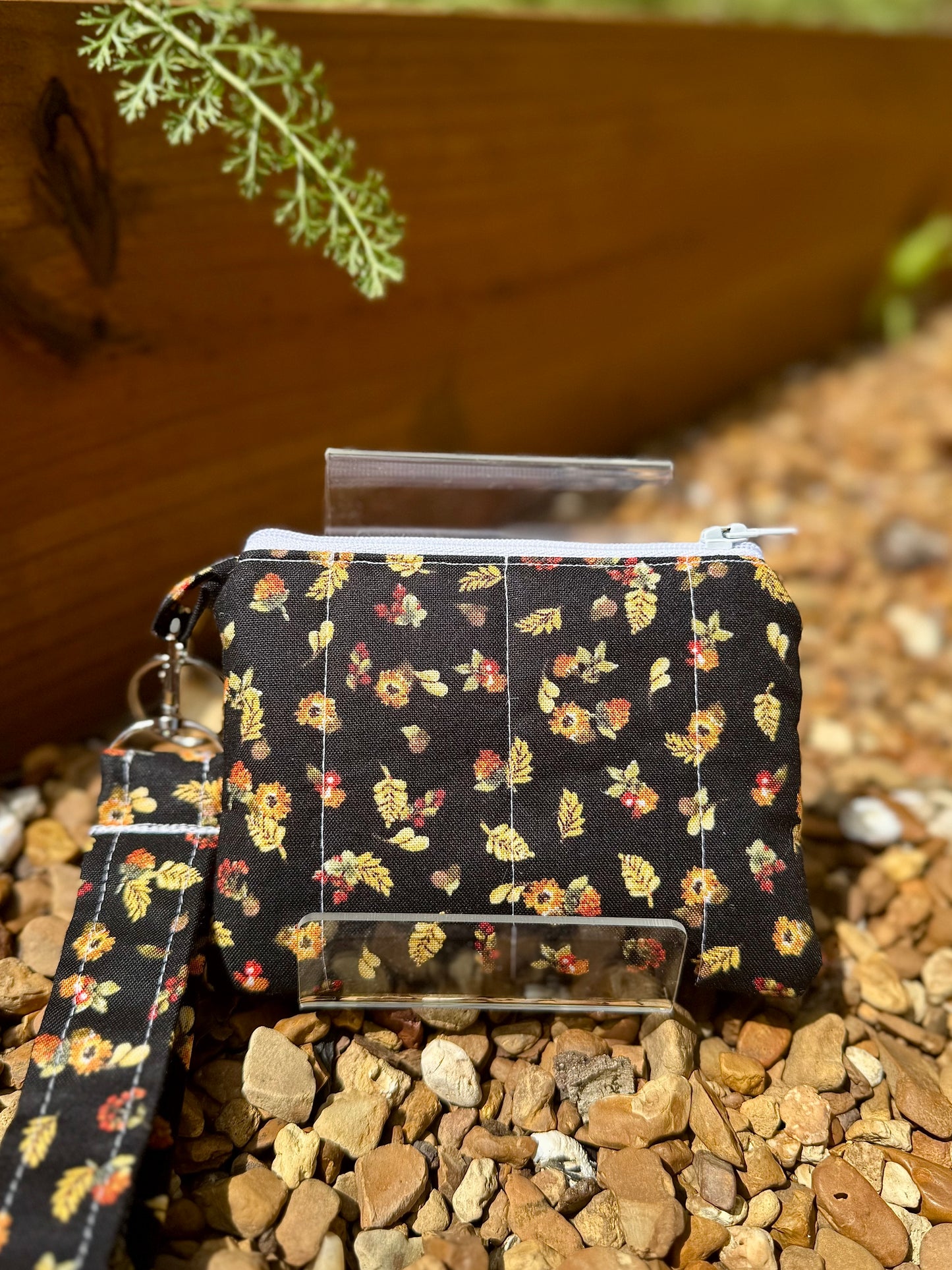 October Mini Keychain Wallet