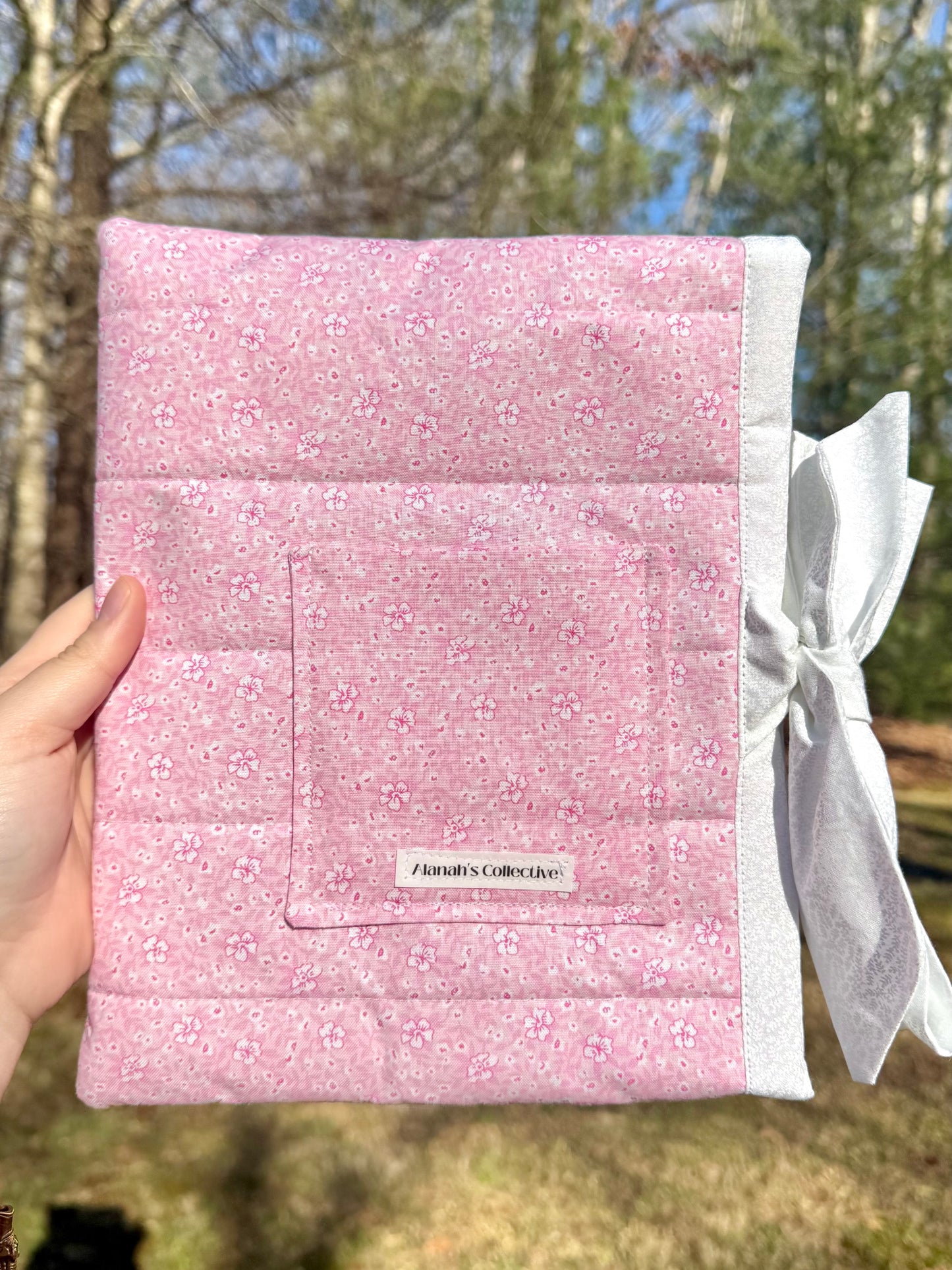 Blushing Pink Small Bible/Book Sleeve